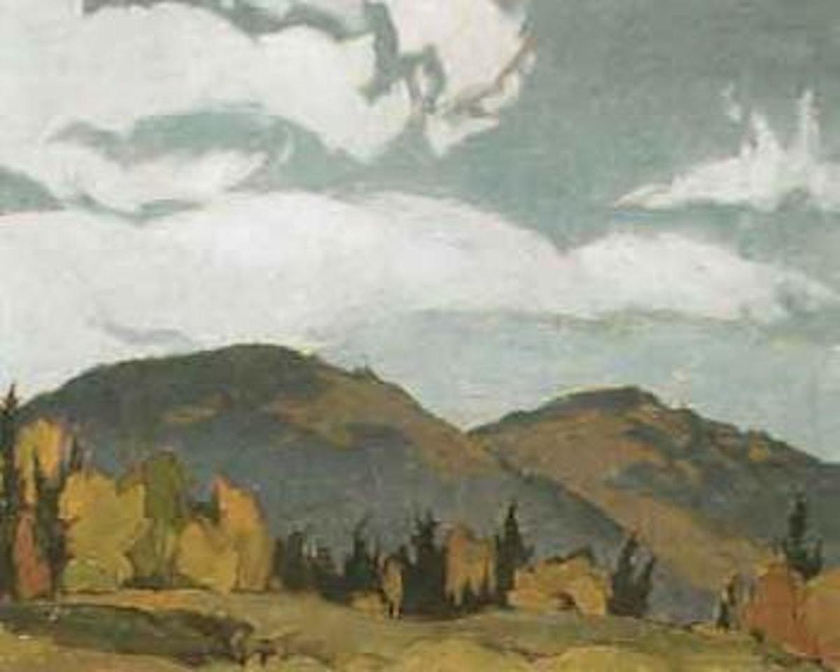 On the Raven's Cliff Road by Alfred Joseph Casson
