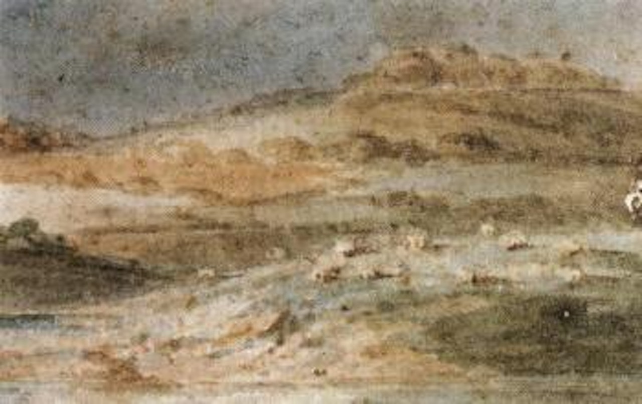 View in Northumberland by Thomas Girtin