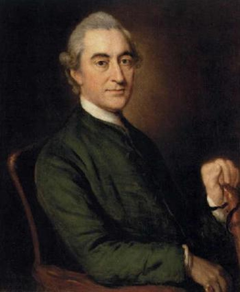 Portrait of George Burges by William Hoare of Bath