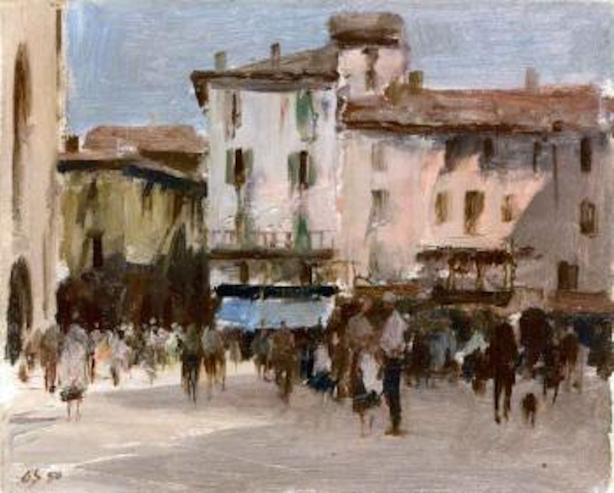 Piazza del Duomo, Como by Edward Seago