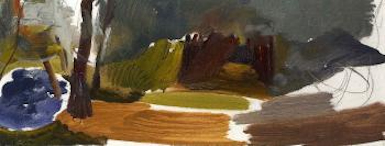 Woodland landscape by Ivon Hitchens