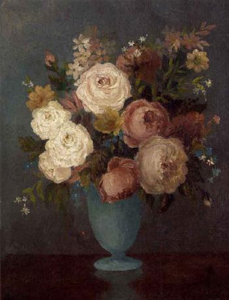 Old roses by Helen Bradley