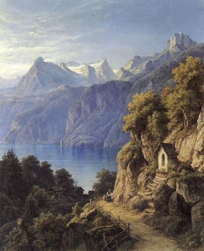 Lac des quatre Cantons by Alexandre Calame