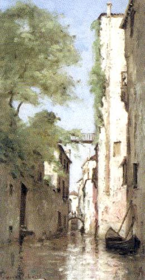 Canal a Venise by Paul Désiré Trouillebert
