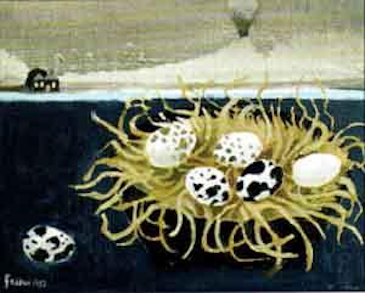 Eggs in a basket by Mary Fedden