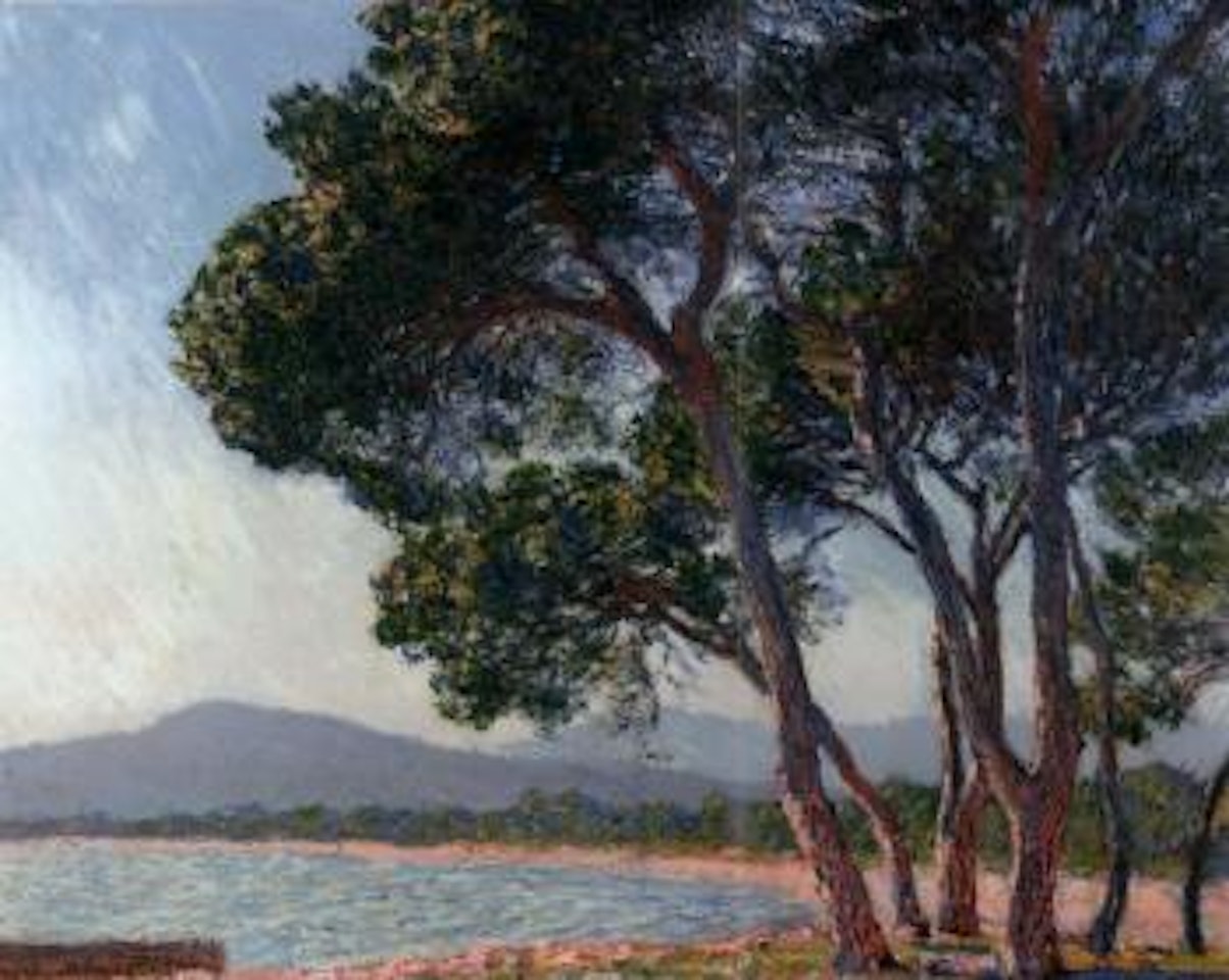 Plage de Juan-les-Pins by Claude Monet