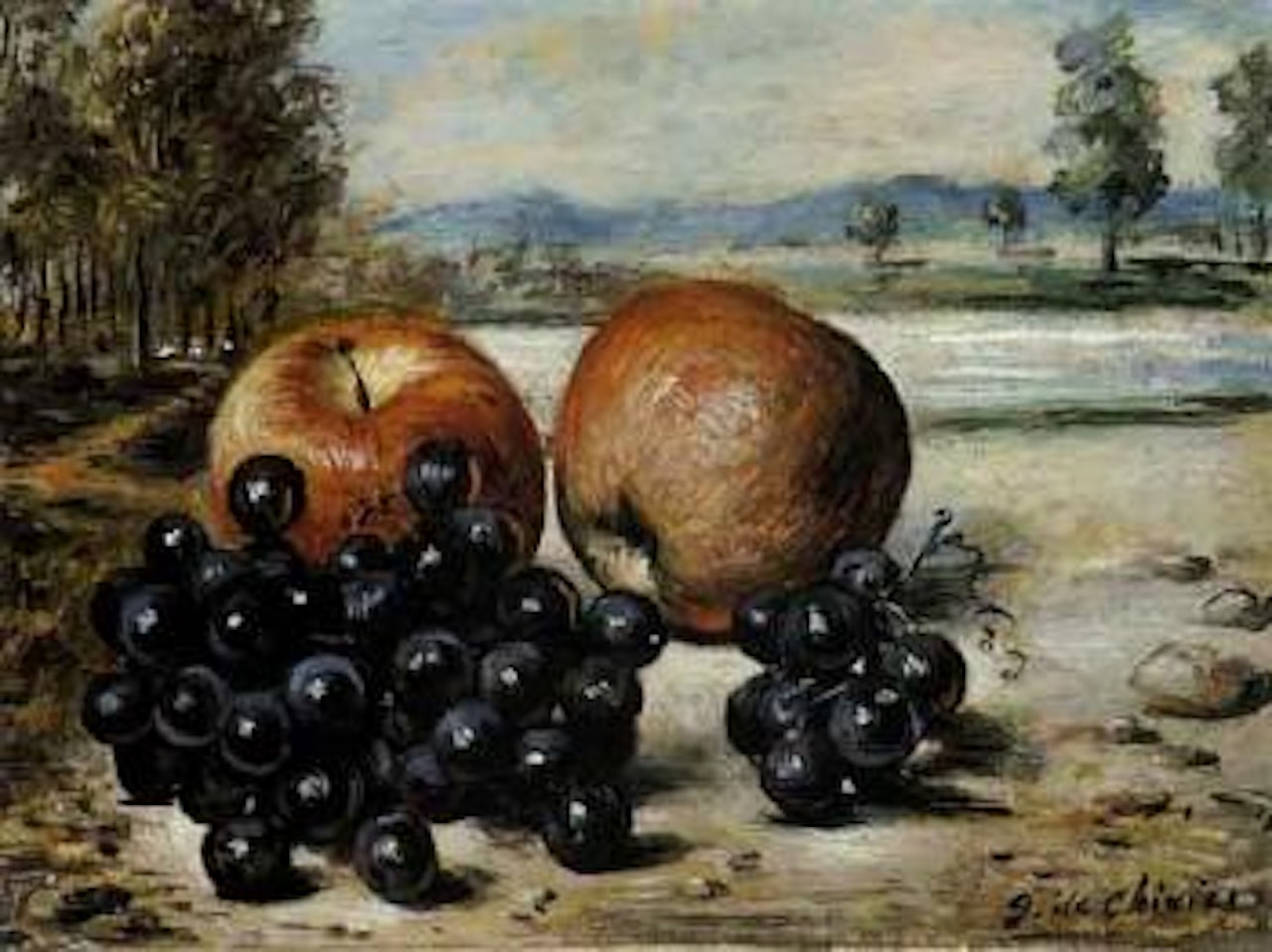 Still life by Giorgio de Chirico