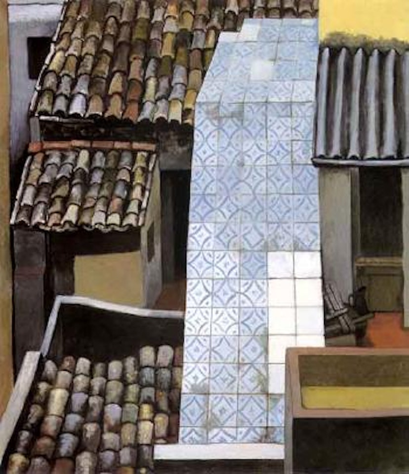 Roofs in Palermo by Renato Guttuso