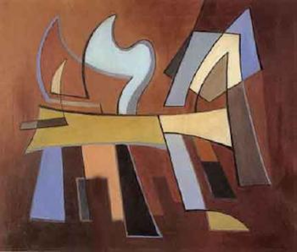 Composition by Alberto Magnelli