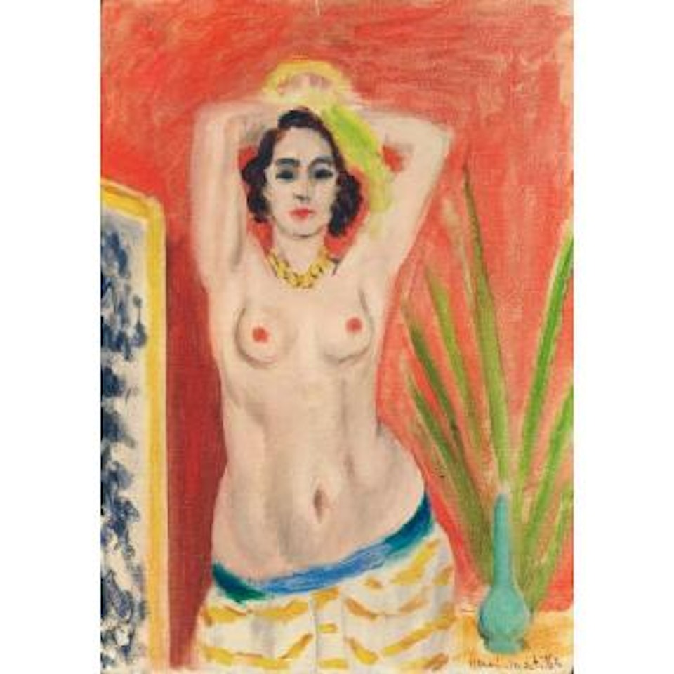 Torse nu, bras leves by Henri Matisse