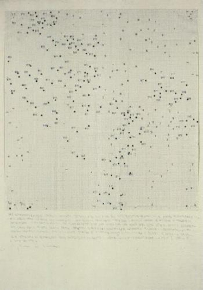 From 415 to 545 by Alighiero Boetti