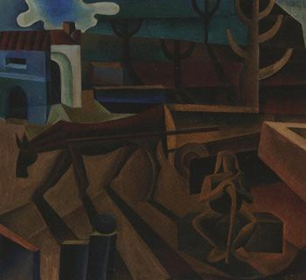 Rural view by Fortunato Depero