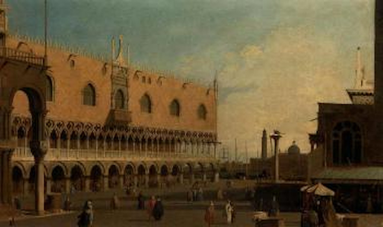 Before the Doge's Palace, Venice by Canaletto