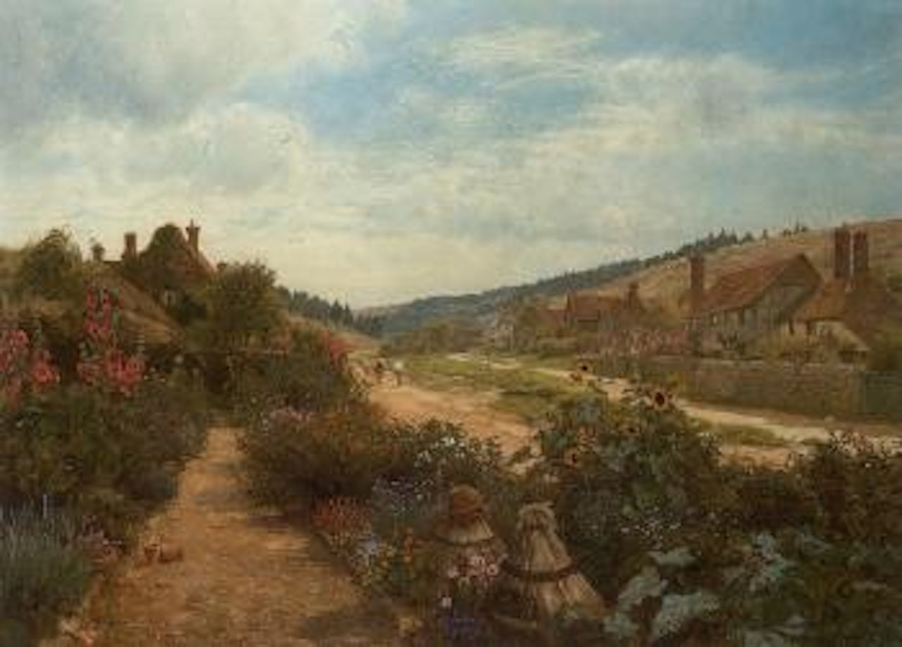 At Peaslake by Edward Wilkins Waite