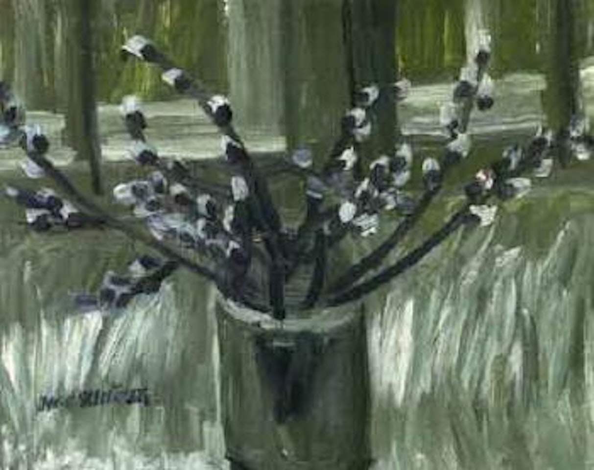 Willow twigs in vase by Inge Schiöler