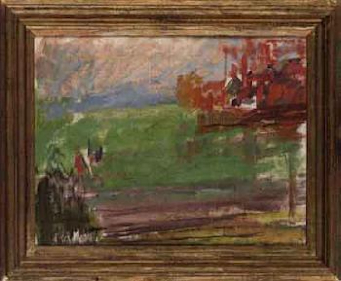 Coastal landscape, by Vasterhavet by Carl Kylberg