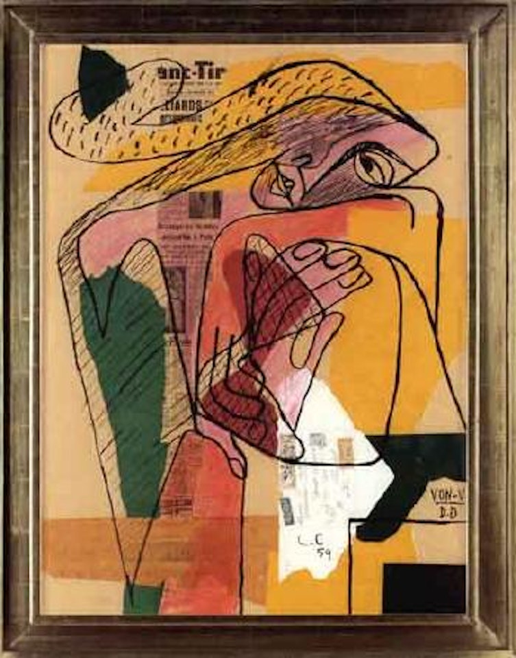 Femme avec une lettre by Le Corbusier