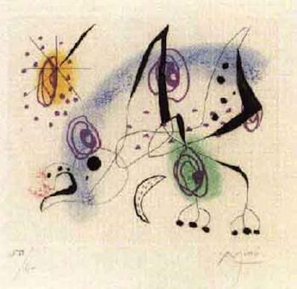 From - La bague d'Aurore by Joan Miró