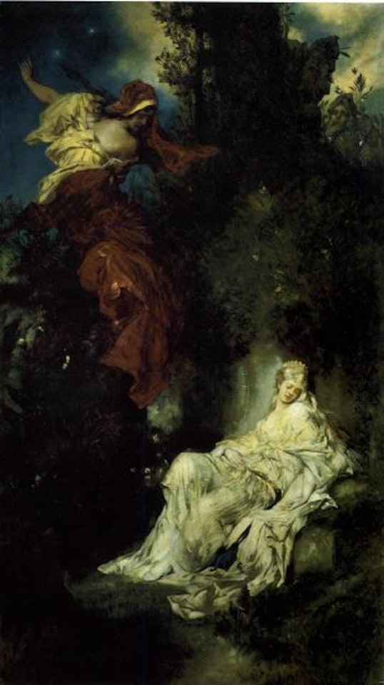 Sleeping Snow White by Hans Makart