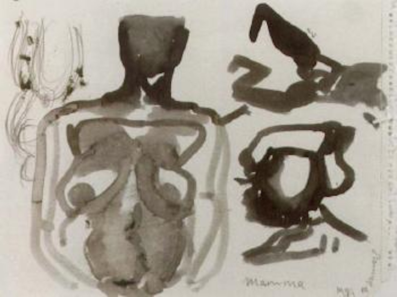 Mamma by Marlene Dumas
