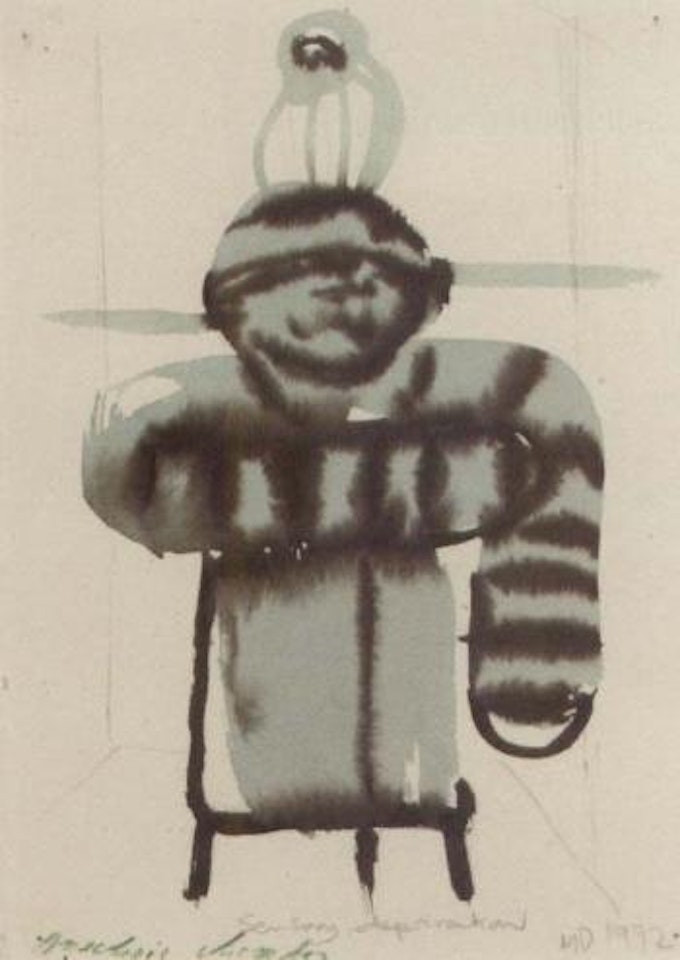 Sensory deprivation by Marlene Dumas