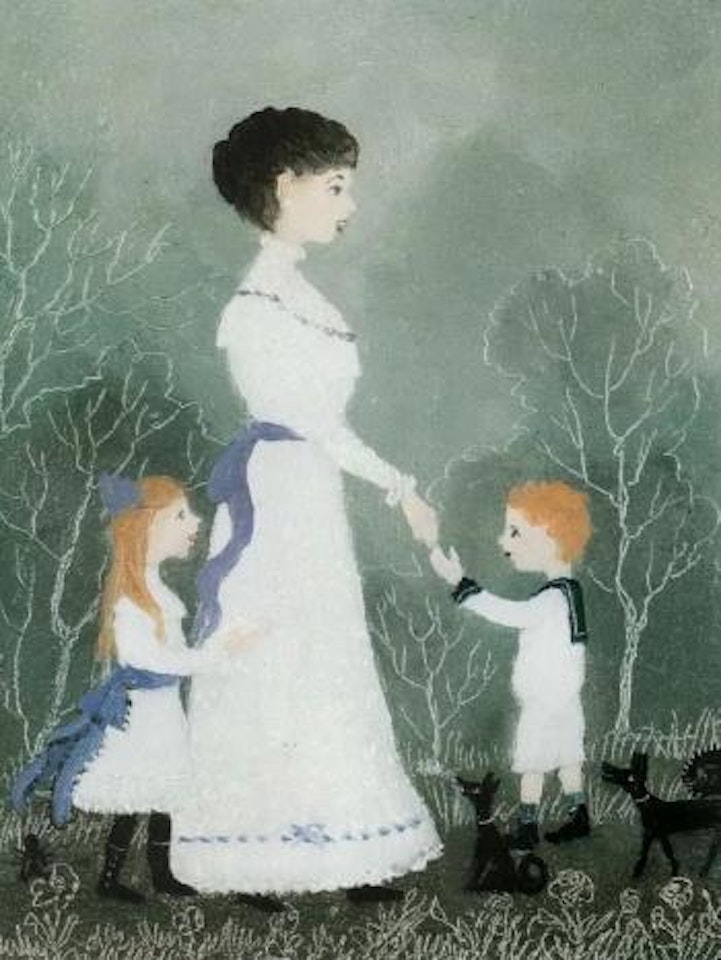 Mother, George and I by Helen Bradley