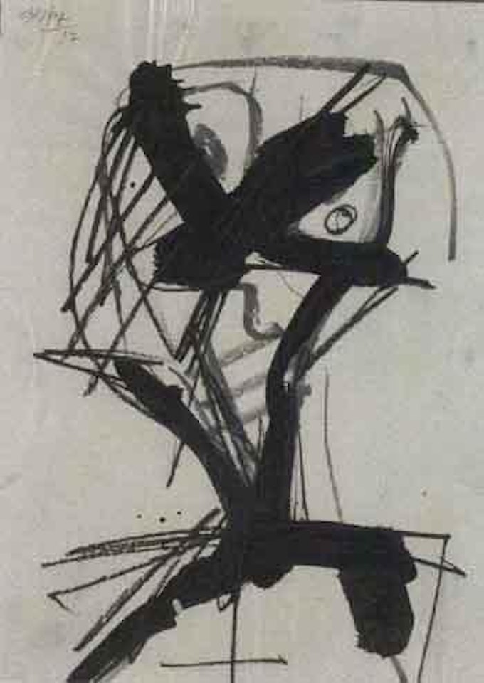 Figure by Antonio Saura