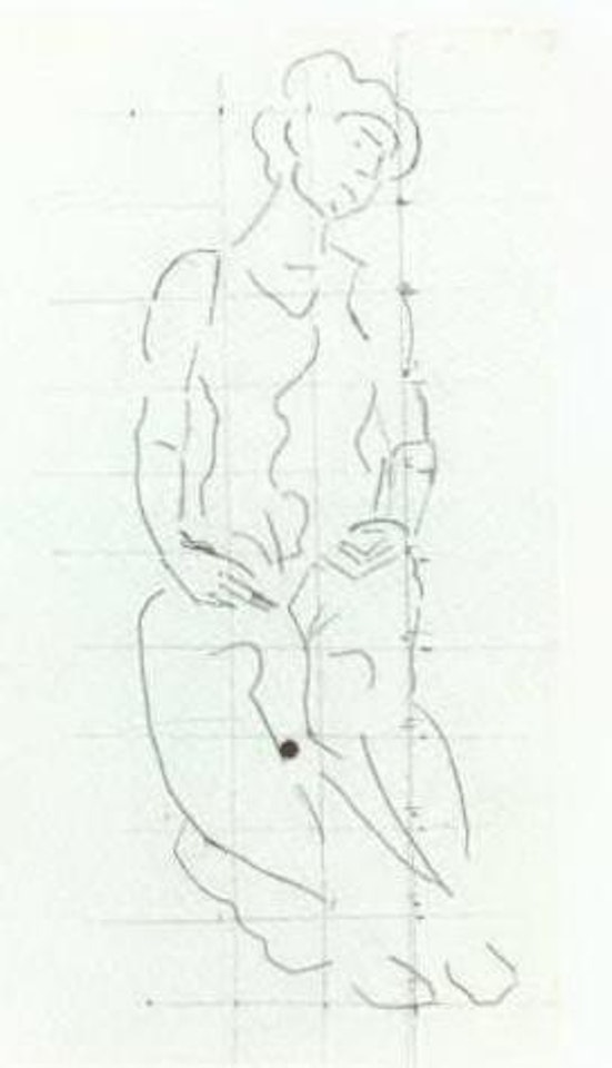Study for The Holy Hour by Ferdinand Hodler
