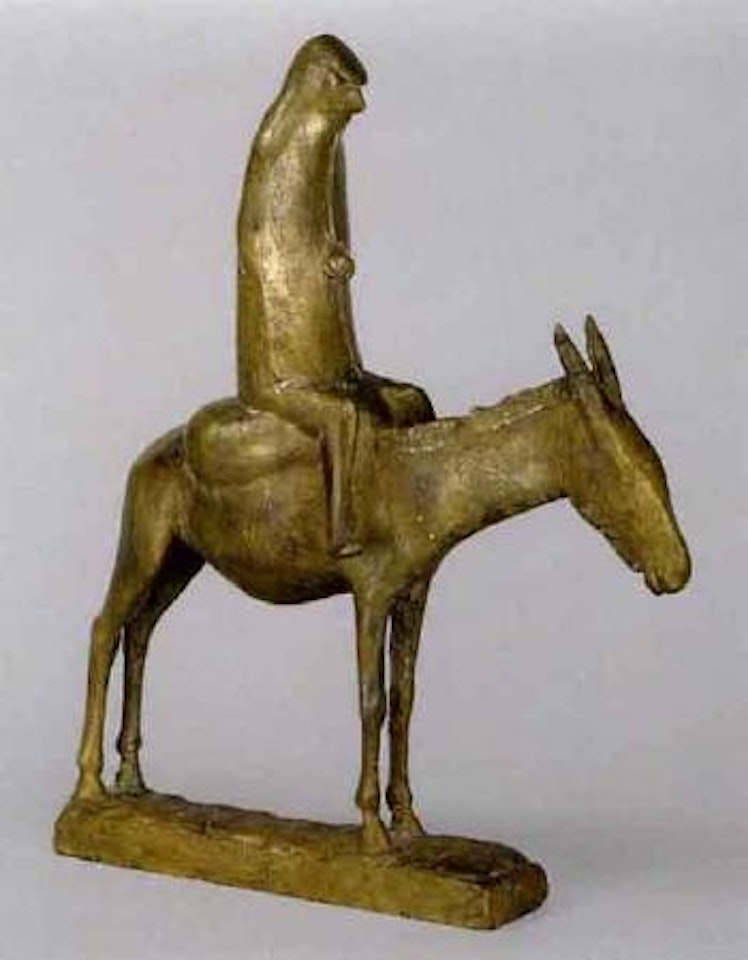 Donkey and rider by Gerhard Marcks