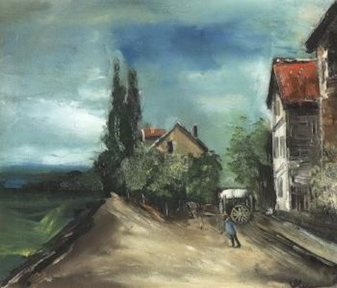 L'auberge by Maurice de Vlaminck