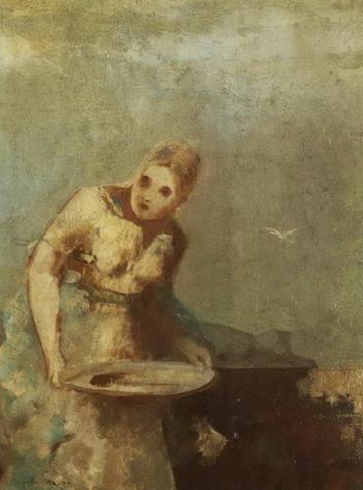 Servante by Odilon Redon