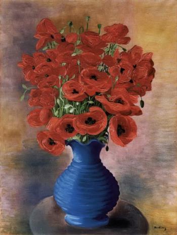Coquelicots by Moïse Kisling