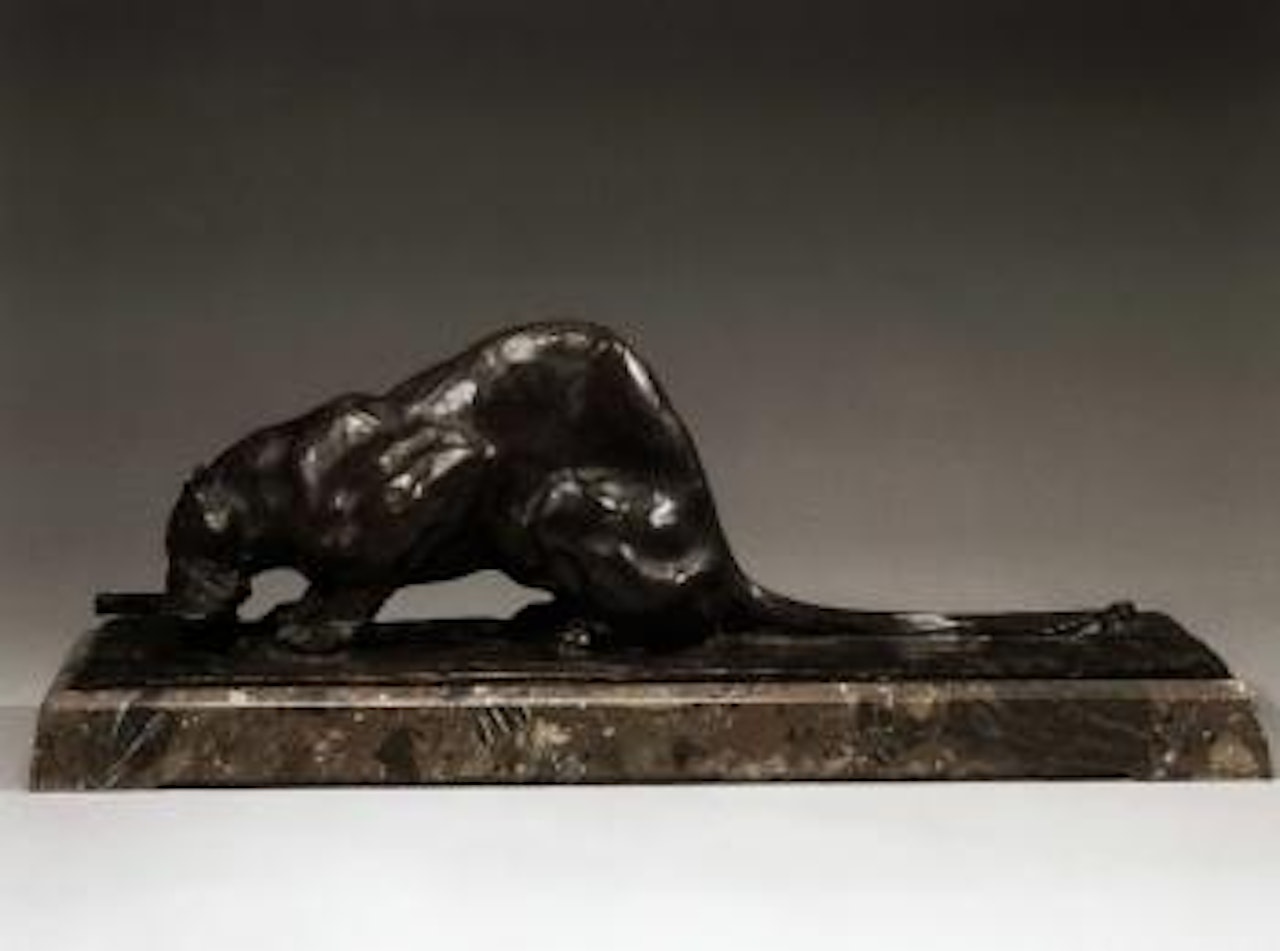 Panthere devorant by Rembrandt Bugatti