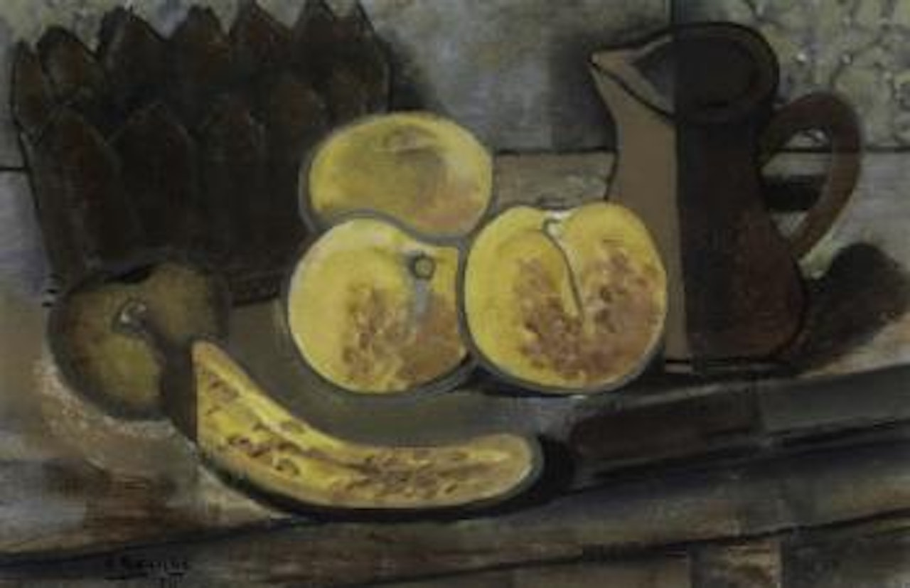 Nature morte au moule by Georges Braque