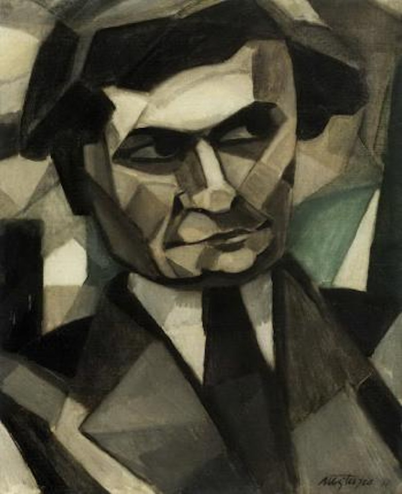 Study for the portrait of Jacques Nayral by Albert Gleizes