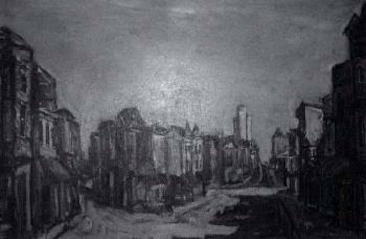 Urban landscape by Walter Emerson Baum