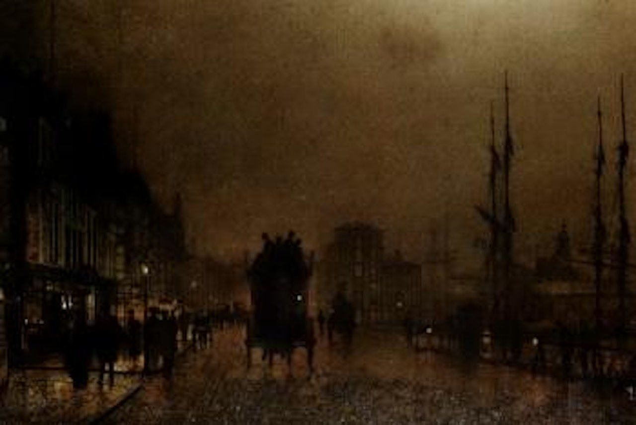 Broomielaw, Glasgow by John Atkinson Grimshaw