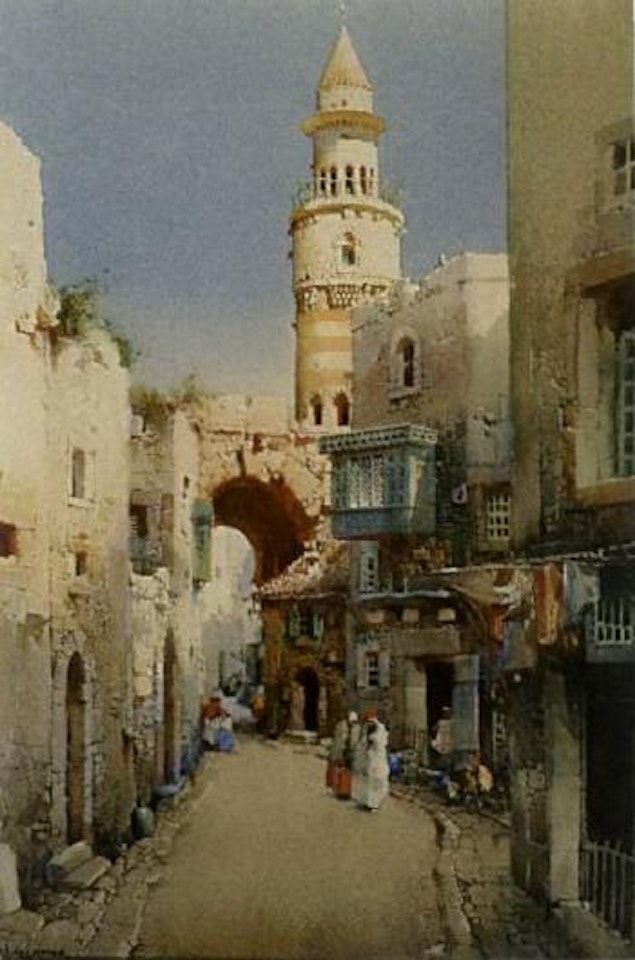 Street in Tunis by Noel Harry Leaver