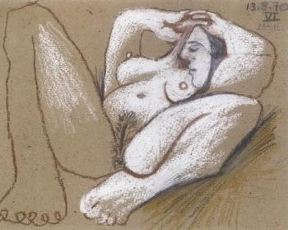 Nu couche by Pablo Picasso