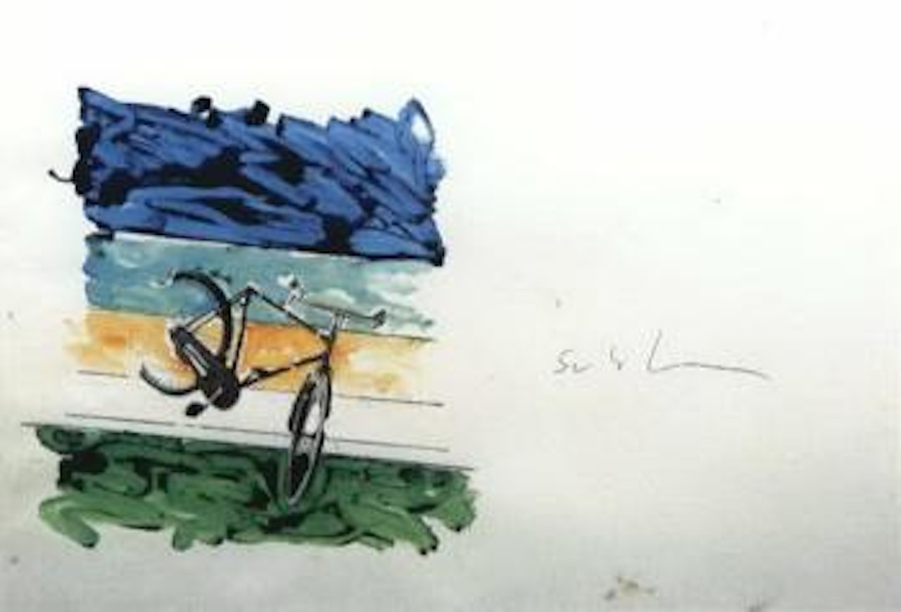 Bike by Mario Schifano