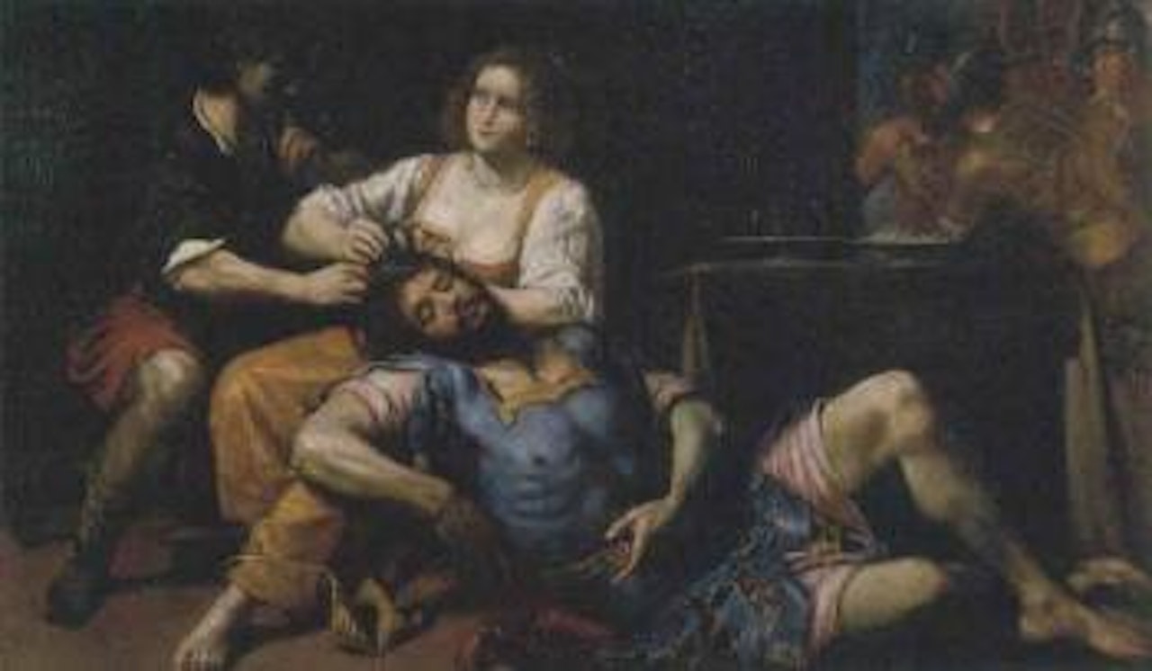 Sansone and Dalila by Domenico Fiasella