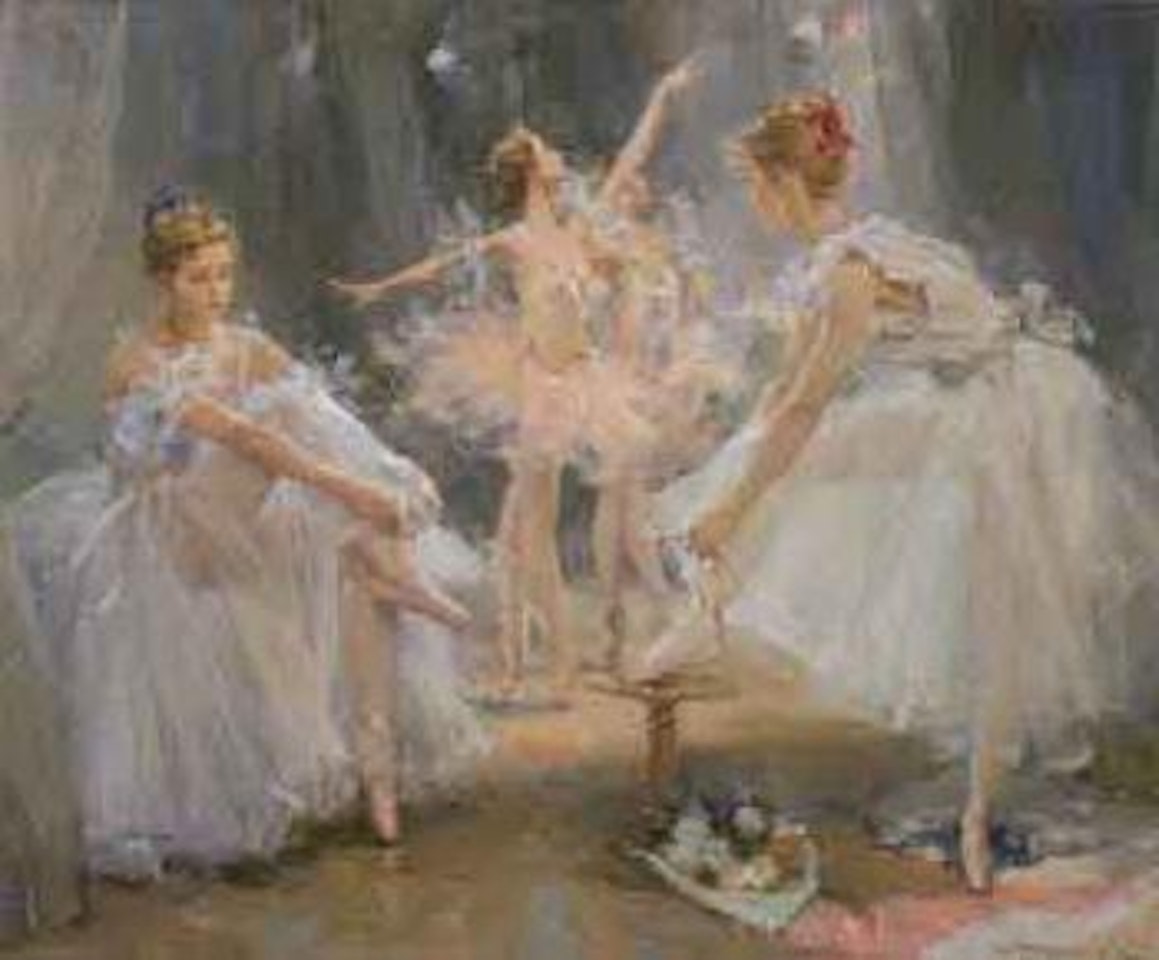 Ballerinas by Constantin Razoumov