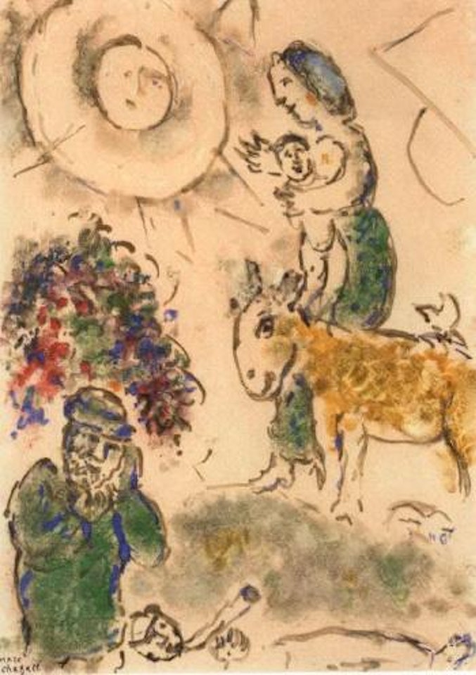 Autour du soleil by Marc Chagall