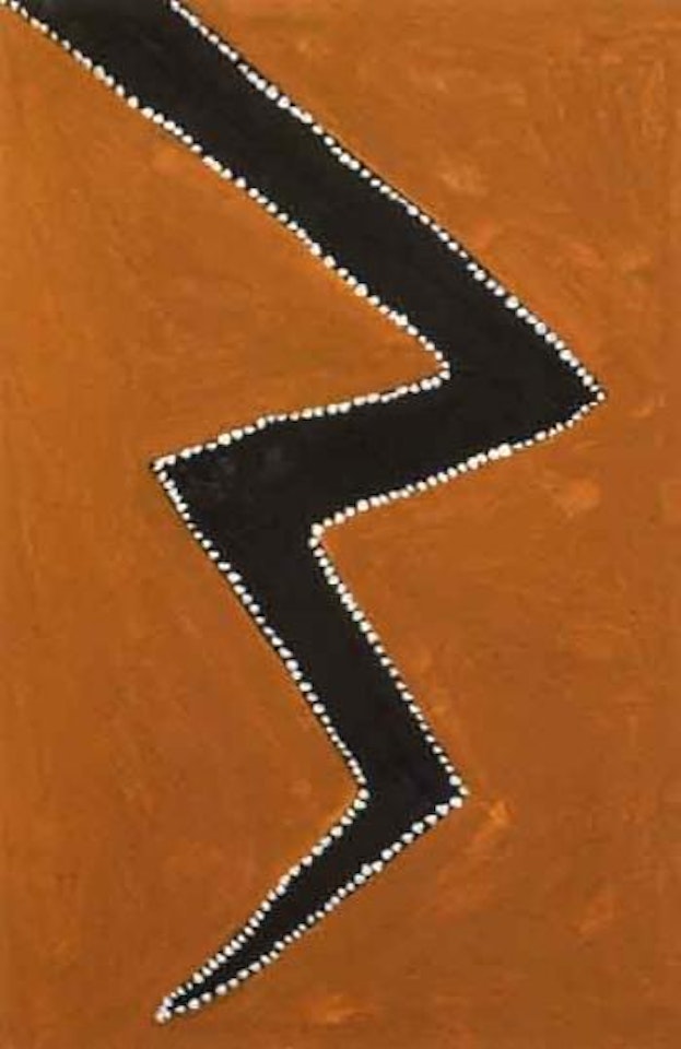 Cyclone Tracy - Lightening by Rover Thomas