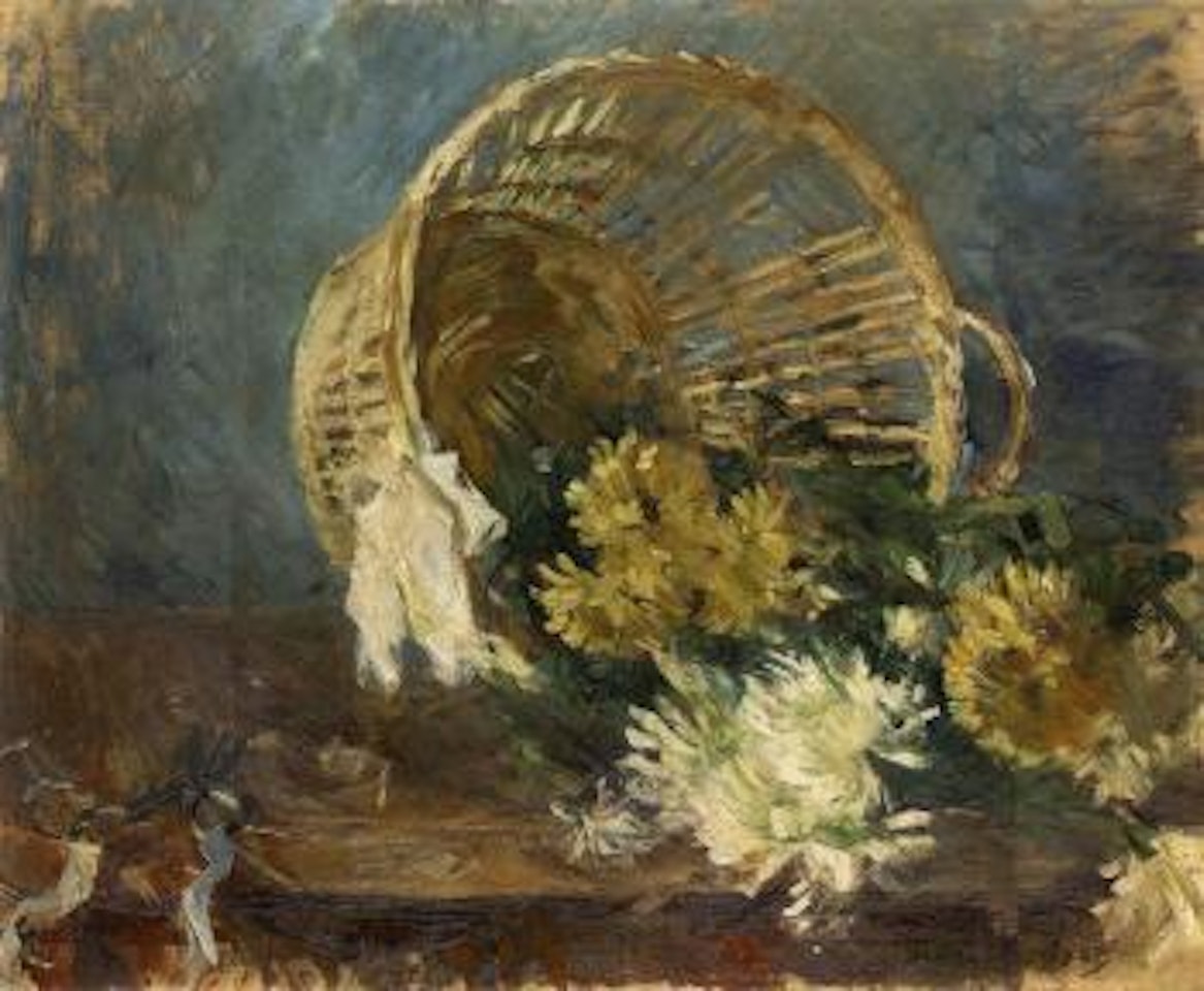 Chrysanthemes by Berthe Morisot