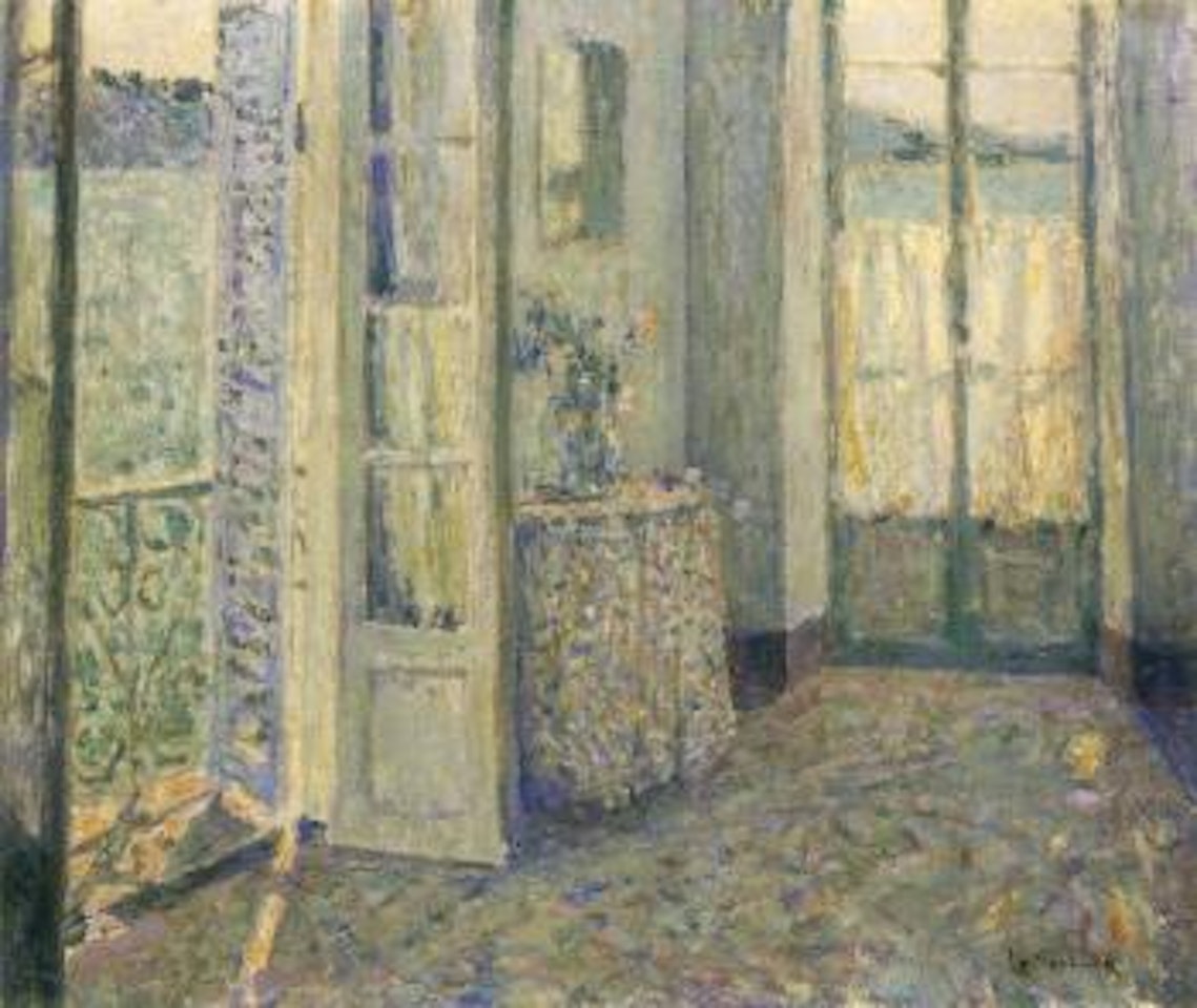 La chambre bleue, Villefranche-sur-Mer by Henri Le Sidaner