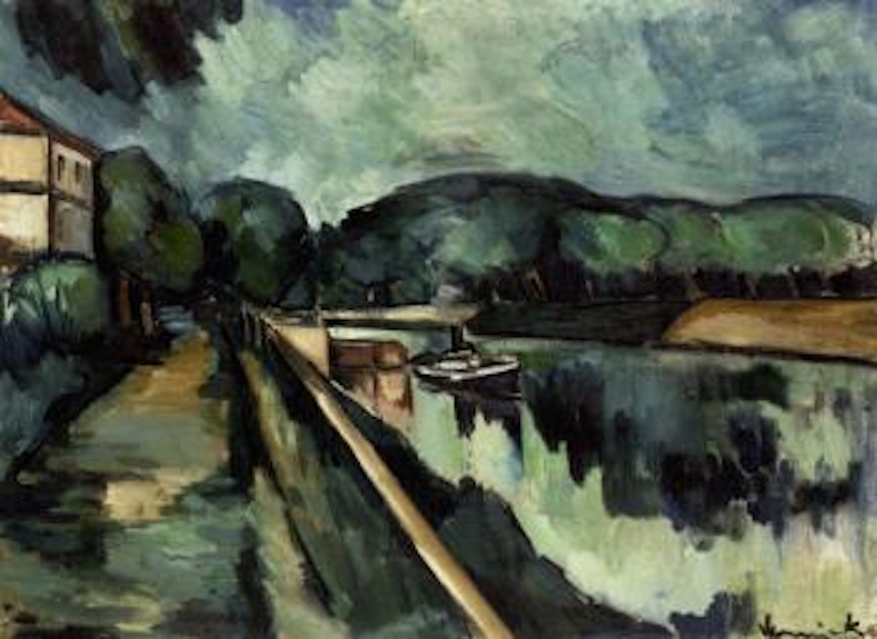 La Seine a Chatou by Maurice de Vlaminck