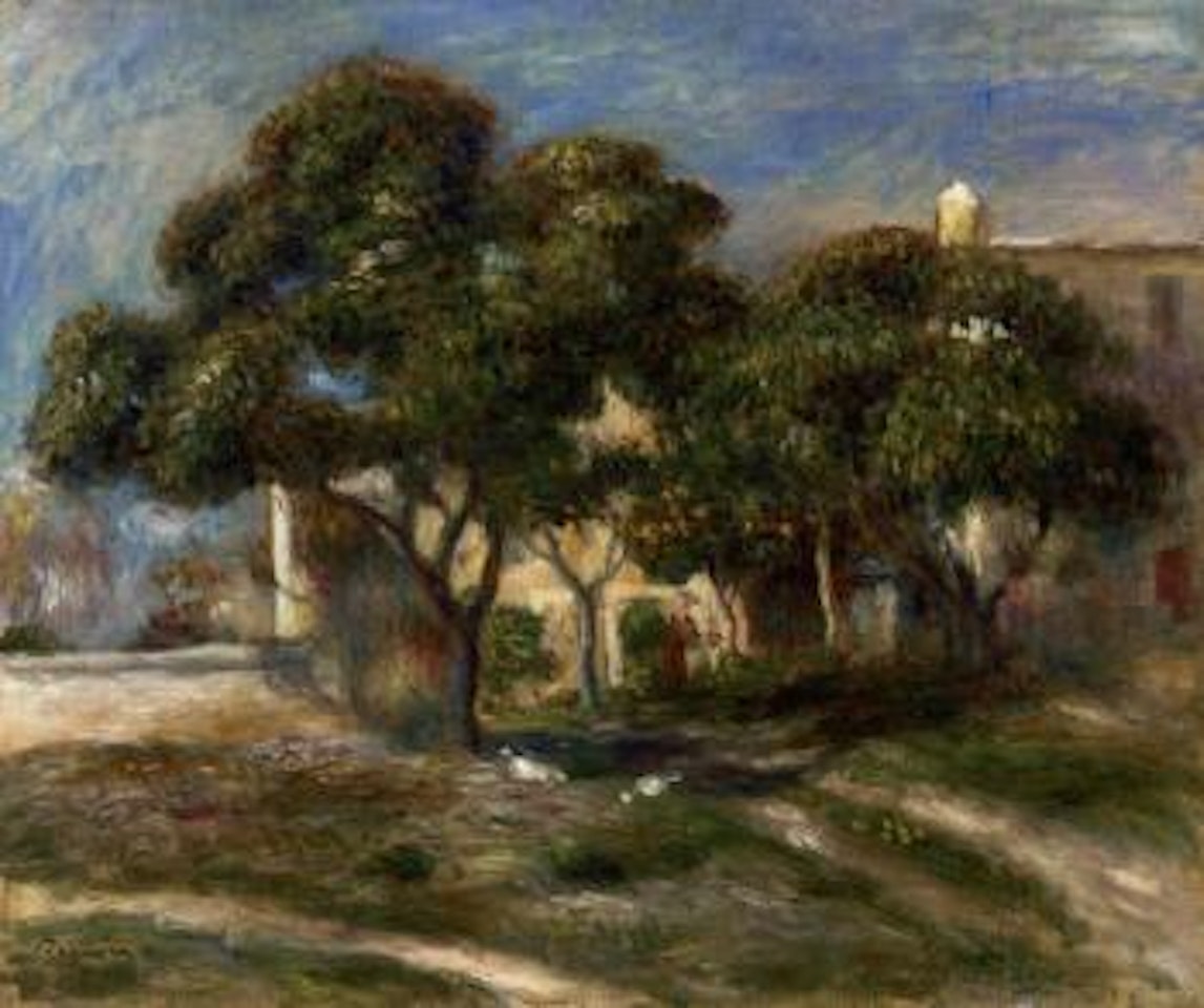 Les nefliers by Pierre-Auguste Renoir