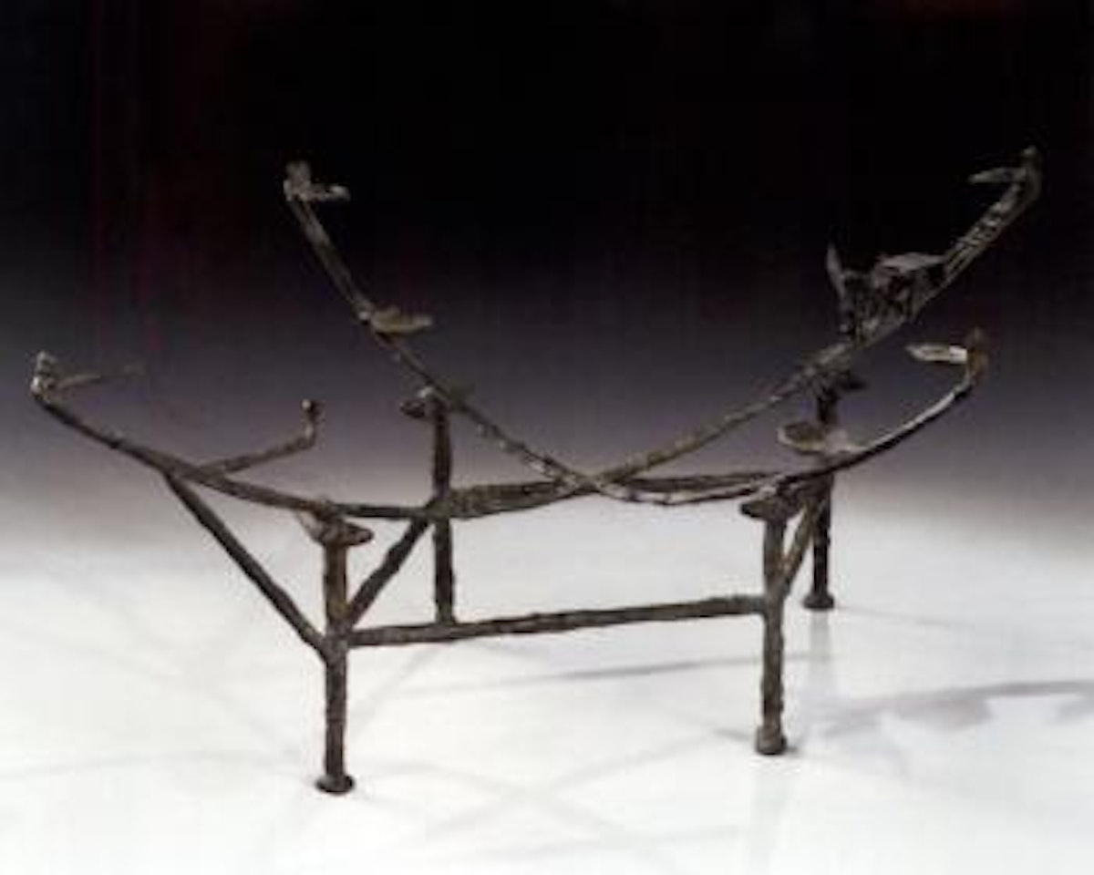 La table carcasse, version a la chauve-souris by Diego Giacometti