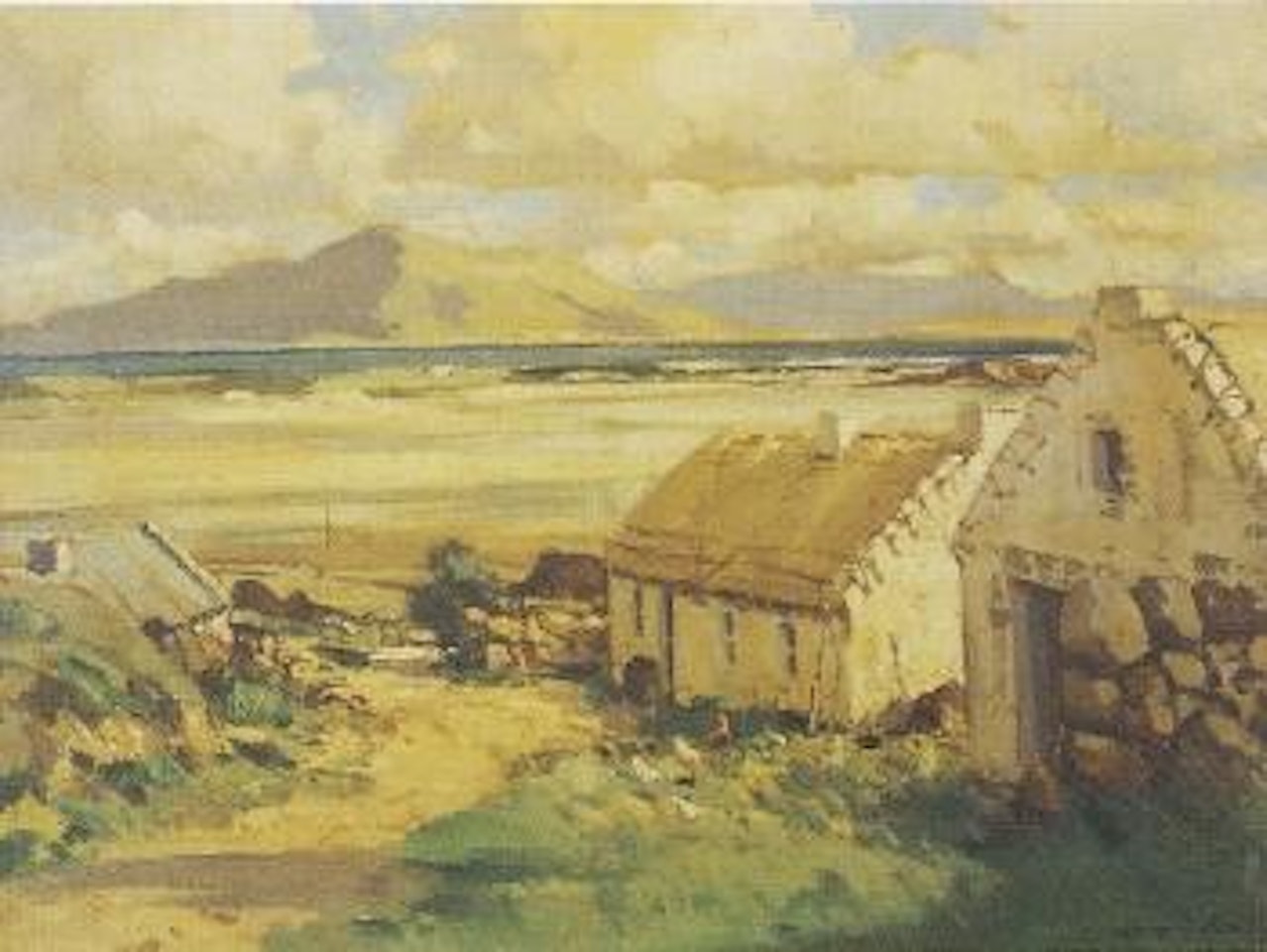 At Mulrany, Co Mayo by Maurice Canning Wilks